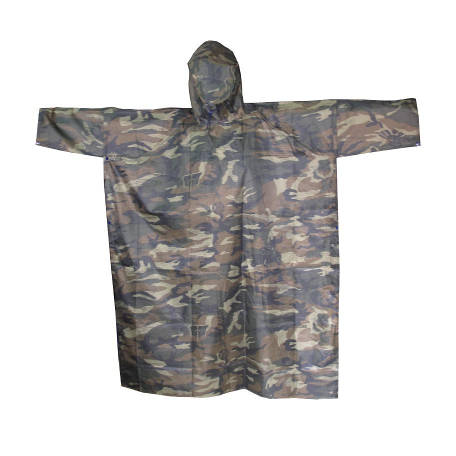 Áo mưa lính ràn rì vải dù cao cấp - loại to