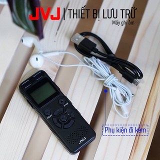 Máy ghi âm JVJ J115 16Gb, máy ghi âm chuyên nghiệp chất lượng cao chính hãng - nhỏ gọn tiện lợi hỗ trợ lọc âm cực tốt
