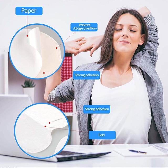 Miếng Đệm Thấm Hút Mồ Hôi Vùng Da Dưới Cánh Tay Dùng Một Lần Tiện Lợi