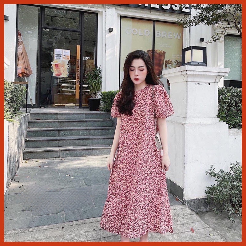 🎀VÁY MAXI HOA TIỂU THƯ