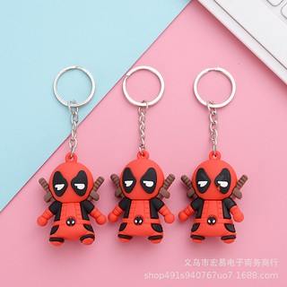 Móc khóa Deadpool kèm dây.