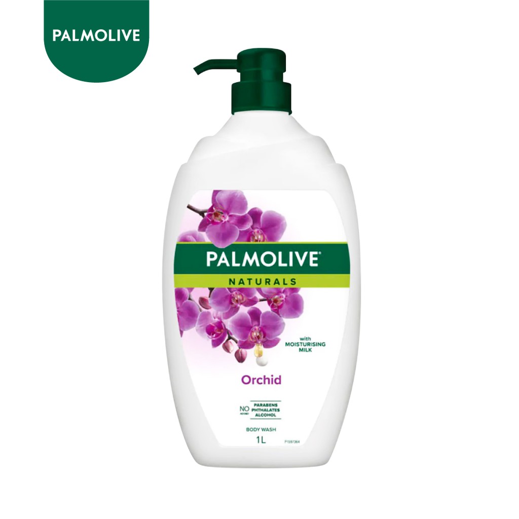 Sữa tắm Palmolive mịn màng quyến rũ 100% chiết xuất từ phong lan 1 Lít