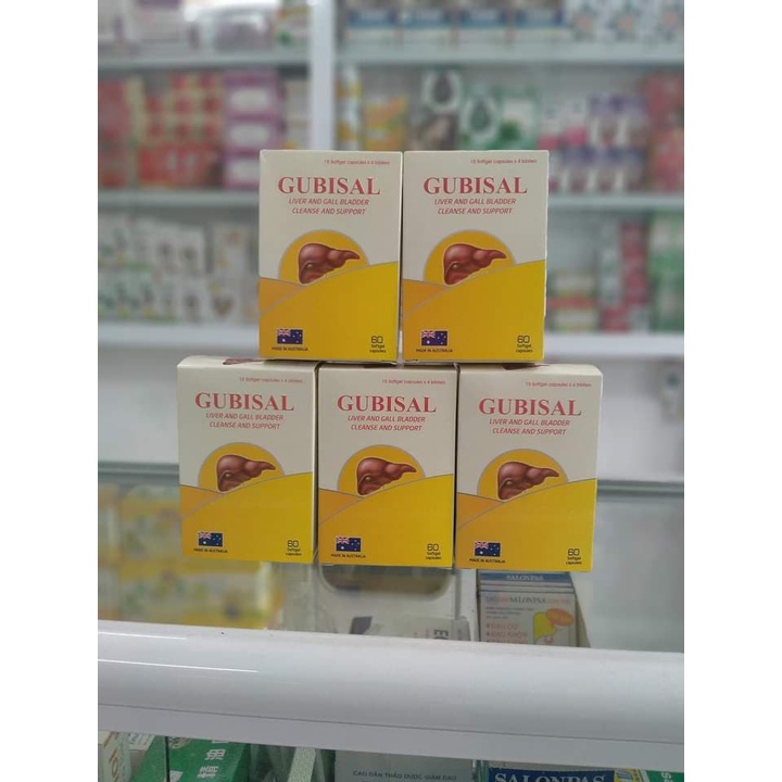 Gubisal hộp 60v ⚡Chính Hãng⚡ ⚡Nhập khẩu úc⚡ Hạ Men Gan ,MÁT GAN, GIẢI ĐỘC, TĂNG CƯỜNG CHỨC NĂNG GAN