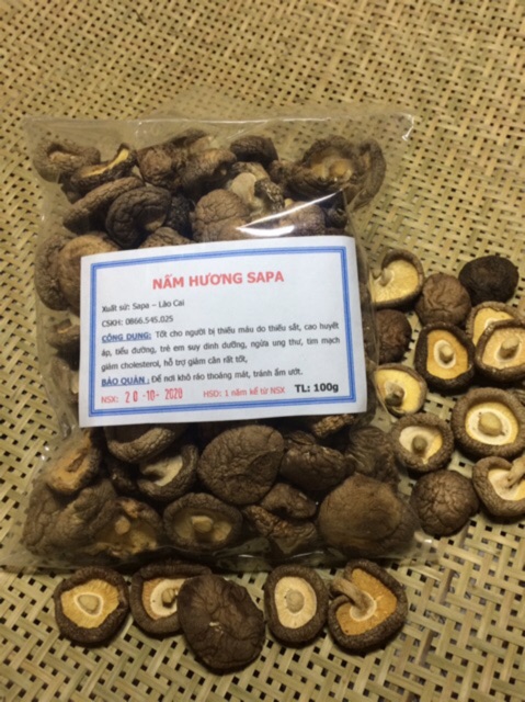 100g nấm hương SẠCH loại 1 (nấm đông cô) | BigBuy360 - bigbuy360.vn