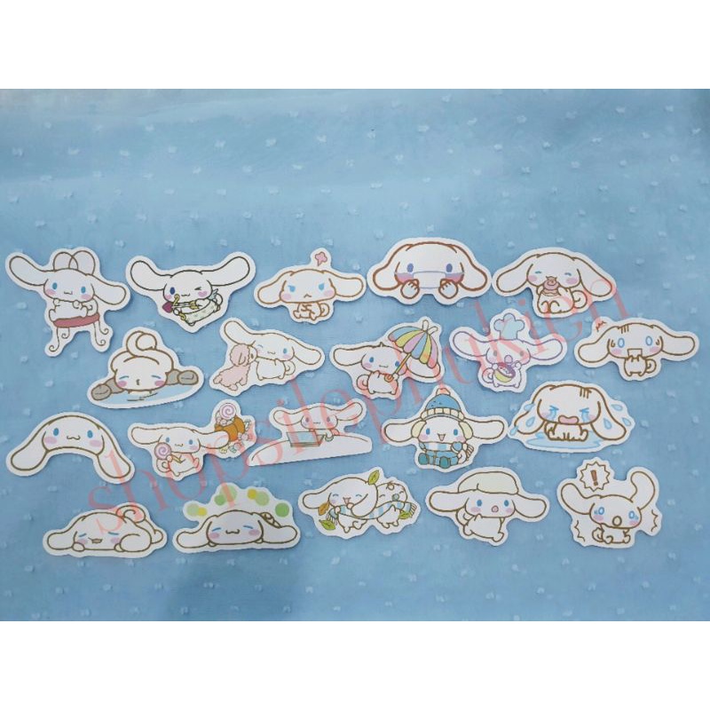 Set 20 hình dán sticker nhân vật cinnamoroll dễ thương + ảnh thật