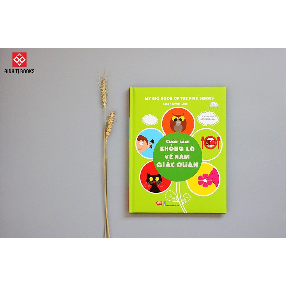 [Mã BMBAU50 giảm 50K đơn 150K] Sách - Cuốn sách khổng lồ về năm giác quan - My big book of the five senses