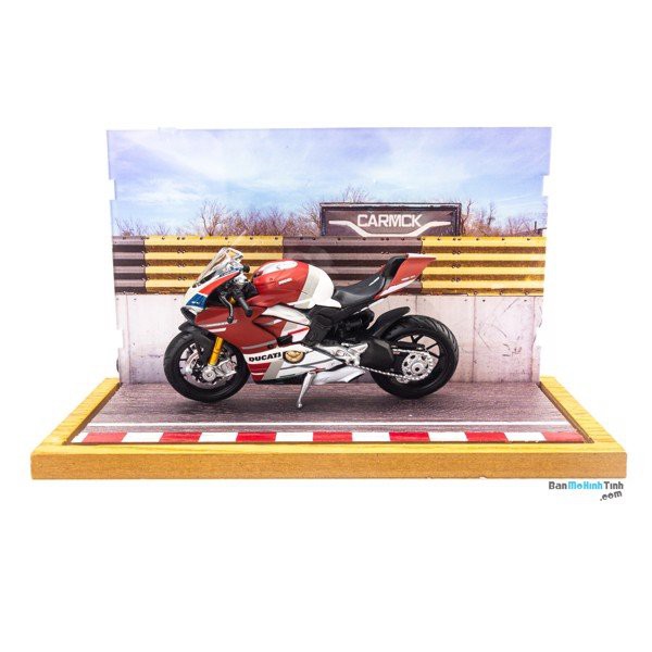 Mô hình phông nền ngoại cảnh Diorama tỷ lệ 1:18 dành cho xe mô tô