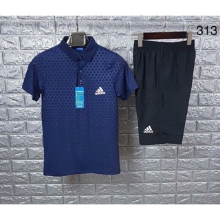 (Sunnyshop)Bộ adidas cộc