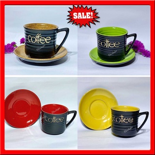 Cốc cà phê đẹp sứ Bát Tràng cao cấp men màu dùng để uống cafe uống trà - cốc uống trà