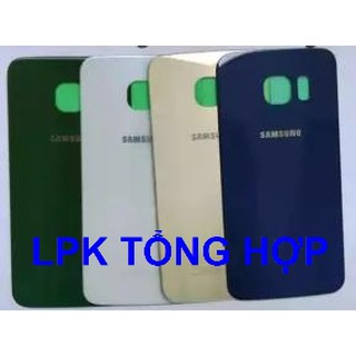 NẮP LƯNG SAMSUNG S6 MÀU XANH