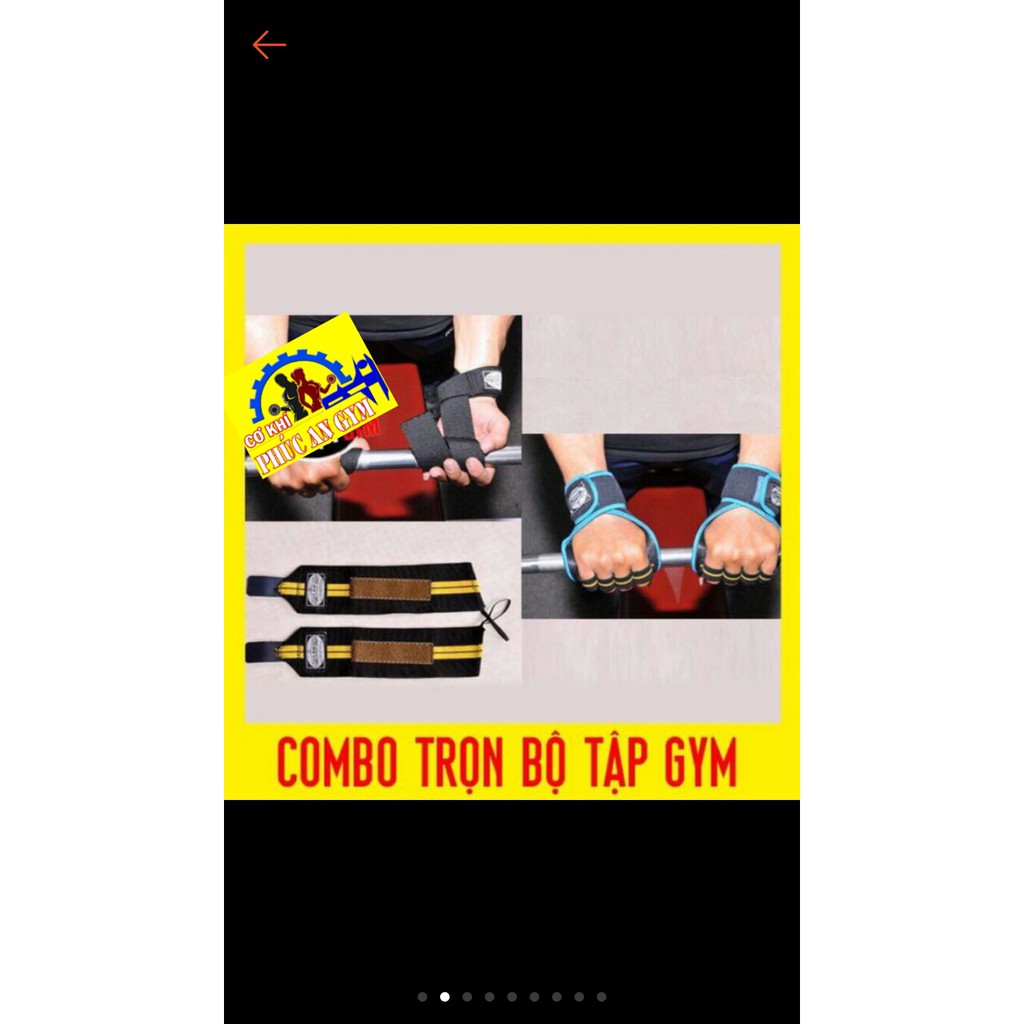 Combo 3 món phụ kiện tập GYM