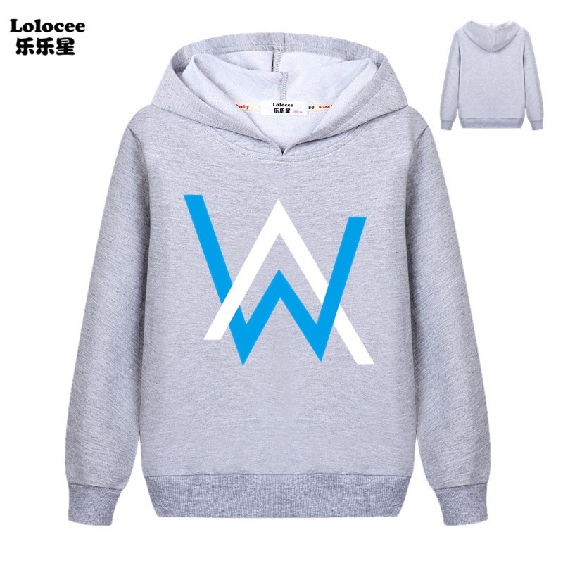 Áo Hoodie In Chữ Alan Walker Cá Tính Cho Nam