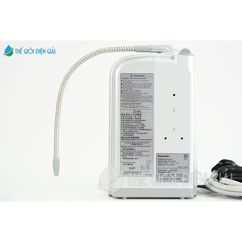 Máy điện giải ion kiềm Panasonic TK-AS45