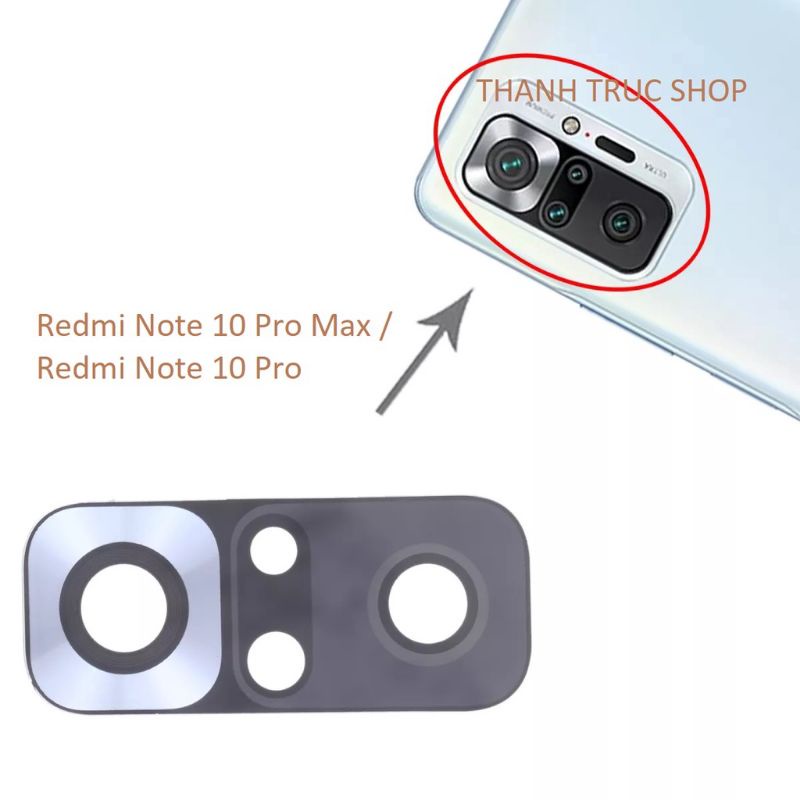 Kính Điện Thoại Kính Camera Xiaomi Redmi Note 9 / Note 10/10 Pro/Pro Max
