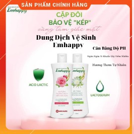 Dung Dịch Vê Sinh ( Emhappy) Nam Dược Cân Bằng Độ PH,Hương Thơm Tự Nhiên