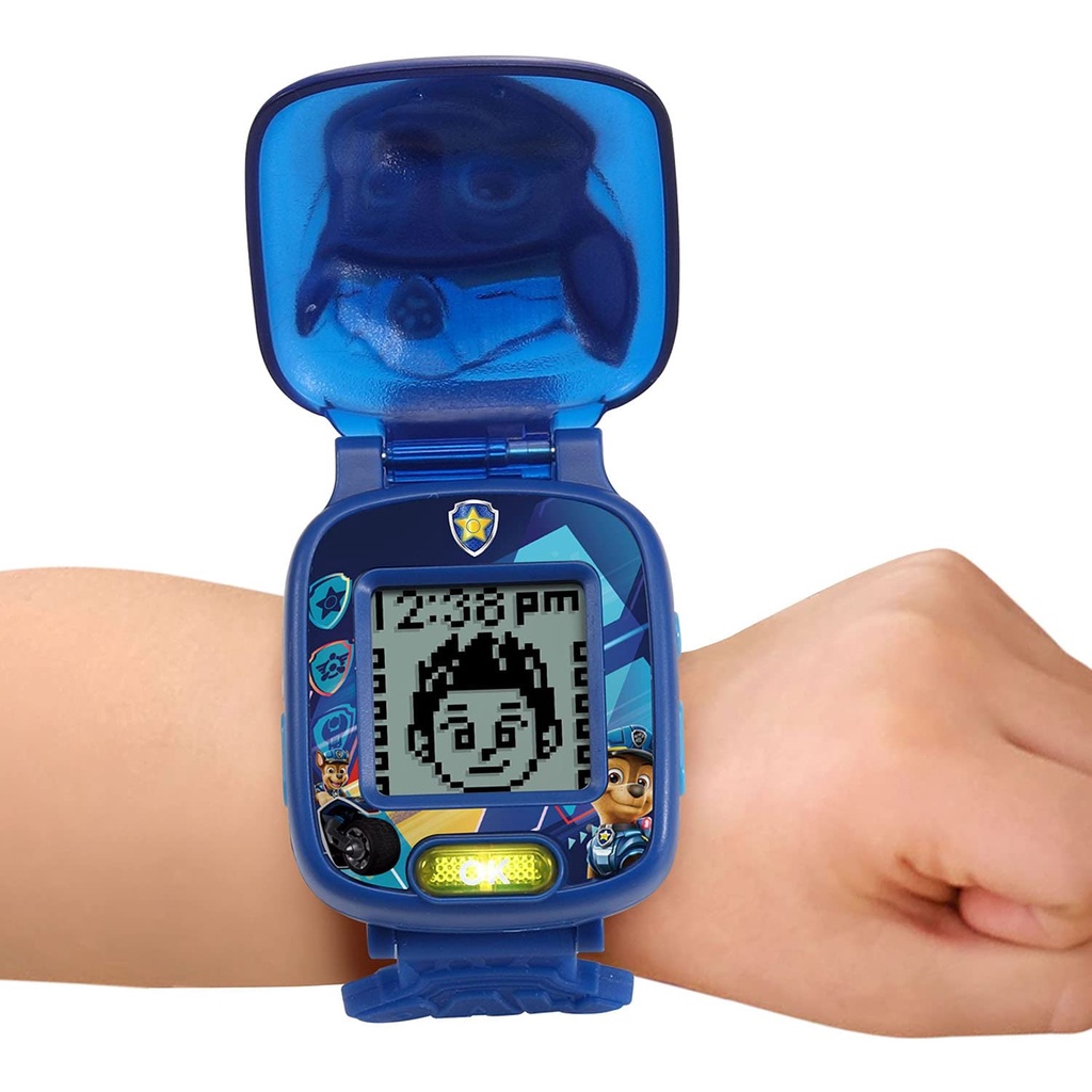 Đồng hồ VTech Paw Patrol Chase Learning Watch/Spidey Learning Watch dành cho bé vừa xem giờ vừa học tập