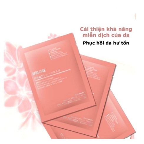 Mặt Nạ Nhau Thai Cừu Rwine Beauty Cuống Rốn Tế Bào Gốc Nhật Bản