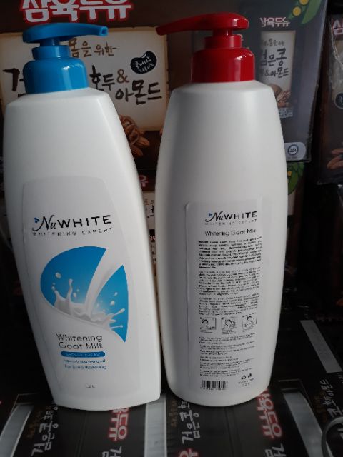 Sữa tắm dưỡng trắng da Nuwhite 1.2l