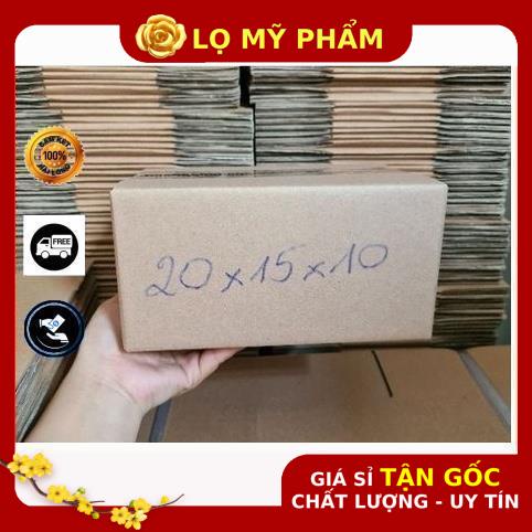 [GIÁ TỐT NHẤT] [20x15x10] Thùng Hộp Carton Đóng Gói Hàng , phụ kiện du lịch