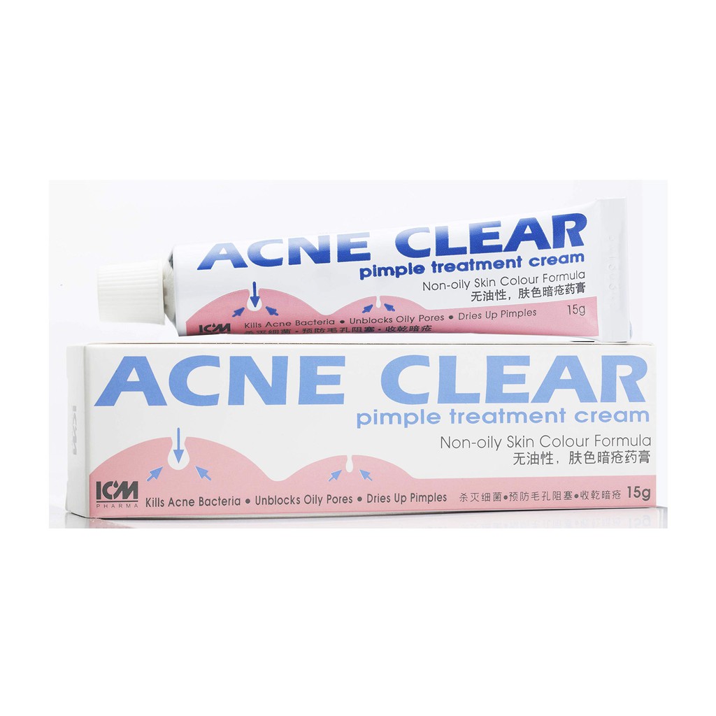 Kem chống mụn Acne Clear Pimple treantmeant cream