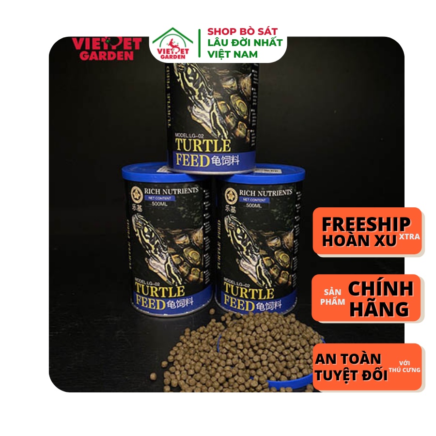 Thức ăn chuyên dụng cho rùa nước LG 02 - Vietpetgarden