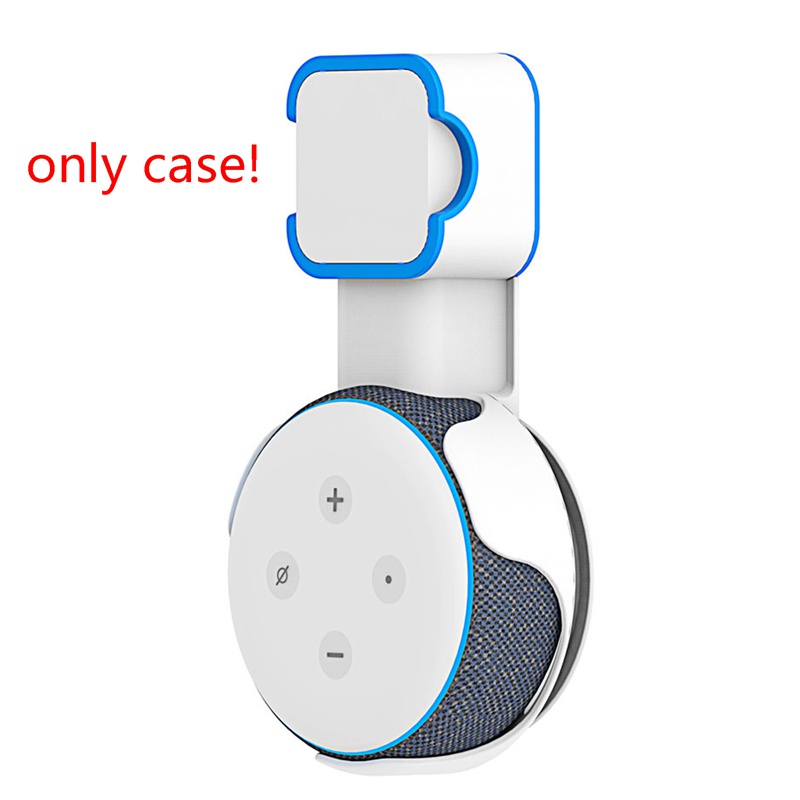 Giá đỡ treo tường cho Amazon Alexa Echo Dot Thế hệ 3Rd trên phích cắm treo tường Trợ lý tiết kiệm không gian Phụ kiện