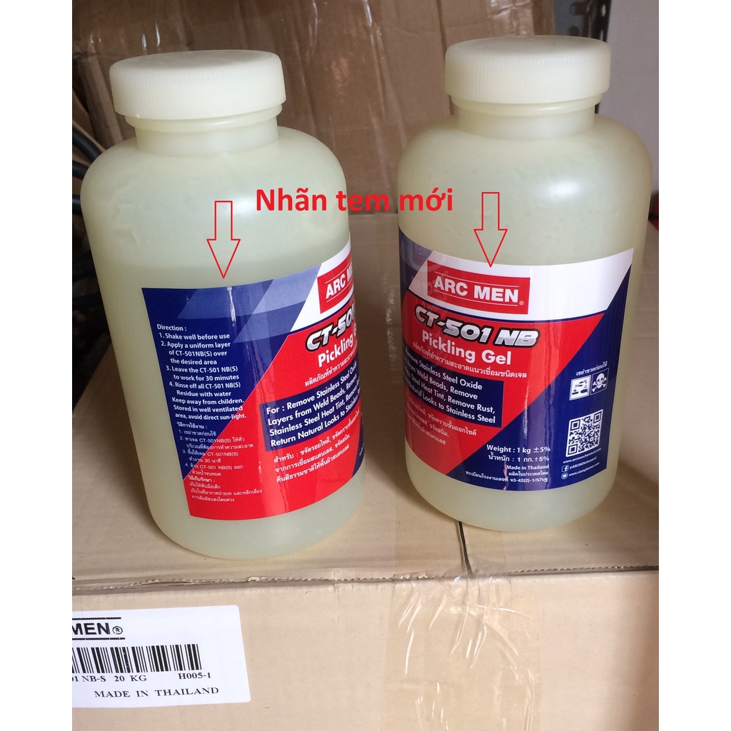 Dung dịch tẩy mối hàn CT501