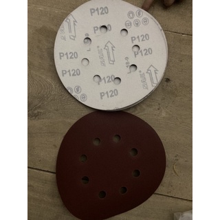 Giấy nhám ,giấy giáp tròn đế  lông phi 180 (hàng chuẩn) giá 10c