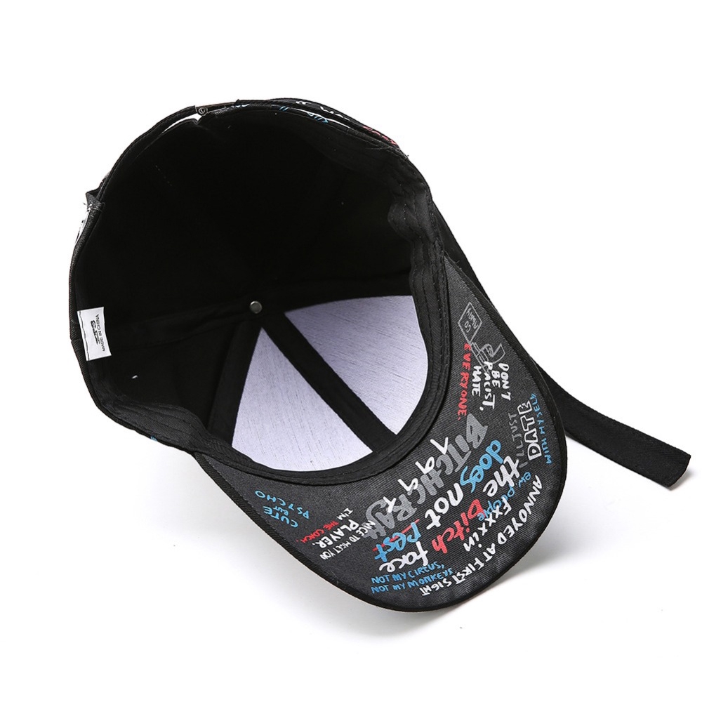 Nón Lưỡi Trai In Họa Tiết Graffiti Cá Tính Dành Cho Nam Và Nữ