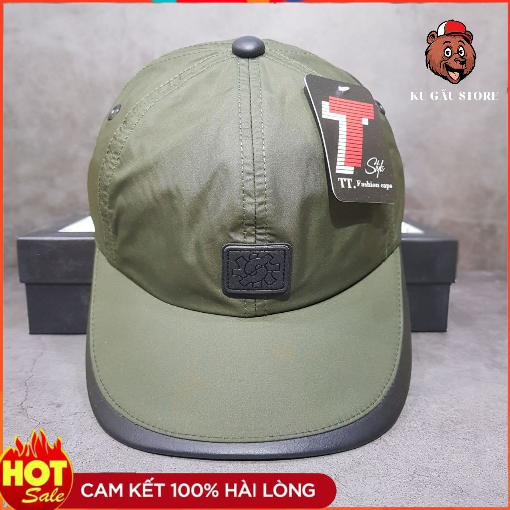 Mũ lưỡi trai chất liệu thể thao🧢freeship extra🧢 bền bỉ với mọi thời tiết phù hợp với môi trường khí hậu việt nam