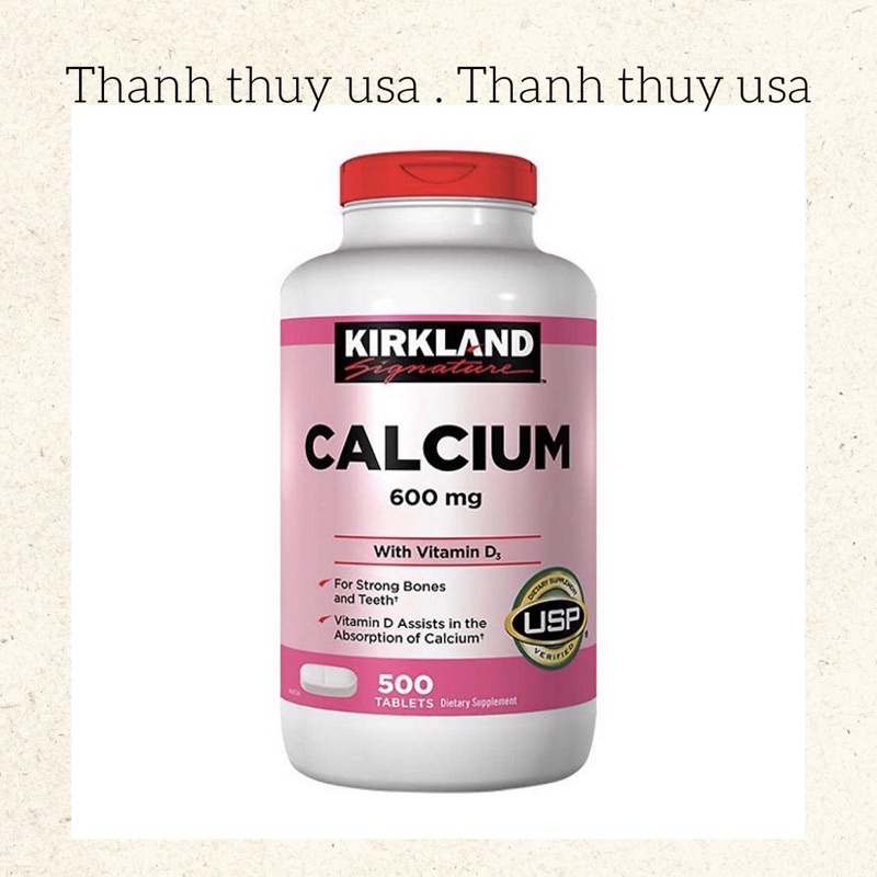 Calcium Kirkland With Vitamin D3 - 600mg