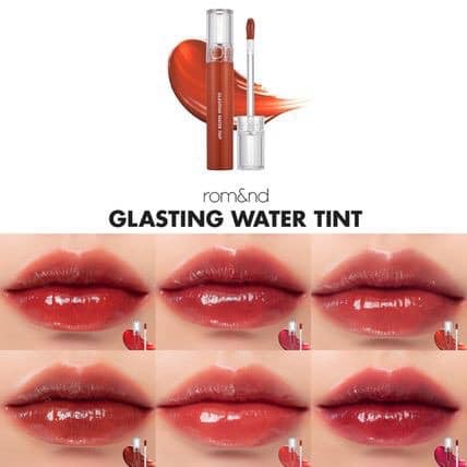 [Đủ màu-Có sẵn] Son tint nước siêu lì Romand Glasting Water Tint