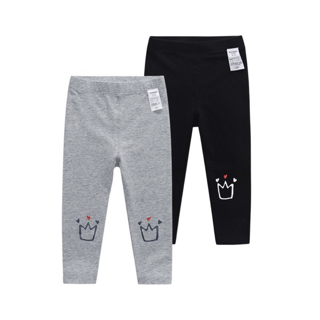 Quần legging xuất Hàn size 90-130 (2y-6y)