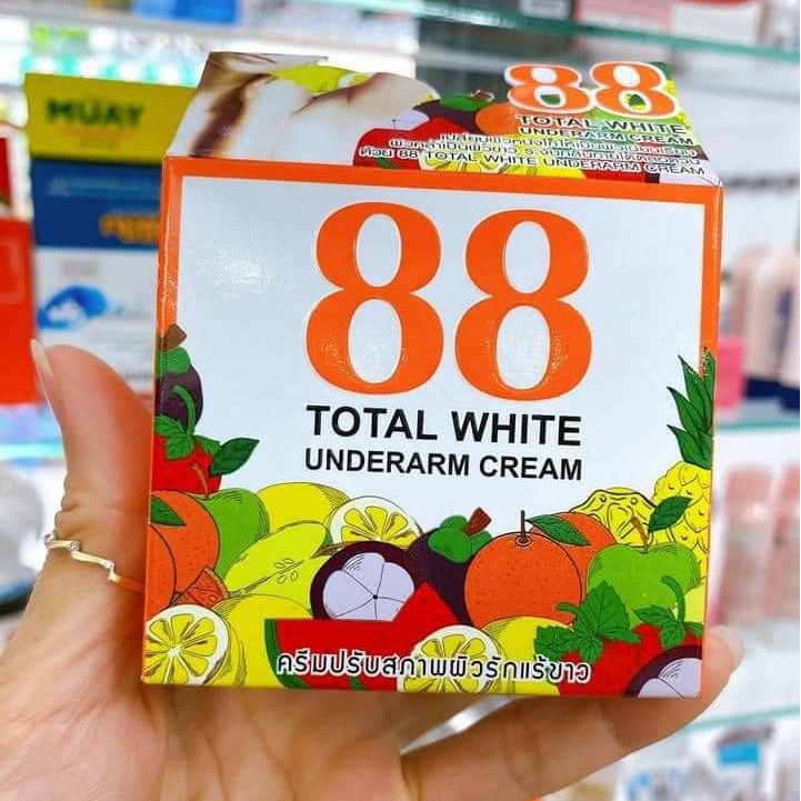 Kem Dưỡng Da khử Mùi Vùng Nách 88 TOTAL WHITE UNDERARM CREAM Thái Lan