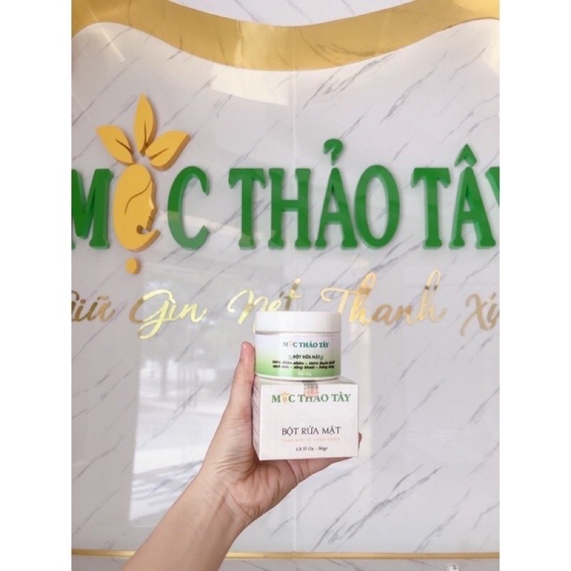 Combo 2 sản phẩm 𝐌𝐨̣̂𝐜 𝐓𝐡𝐚̉𝐨 𝐓𝐚̂𝐲(serum tái tạo & bột rửa mặt) | BigBuy360 - bigbuy360.vn
