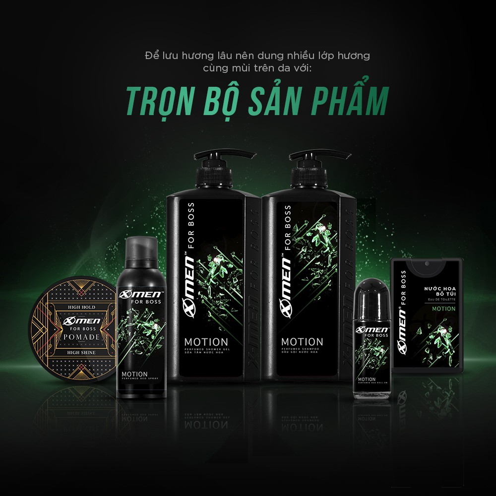 Nước hoa bỏ túi Xmen for Boss Motion 18ml | Thế Giới Skin Care