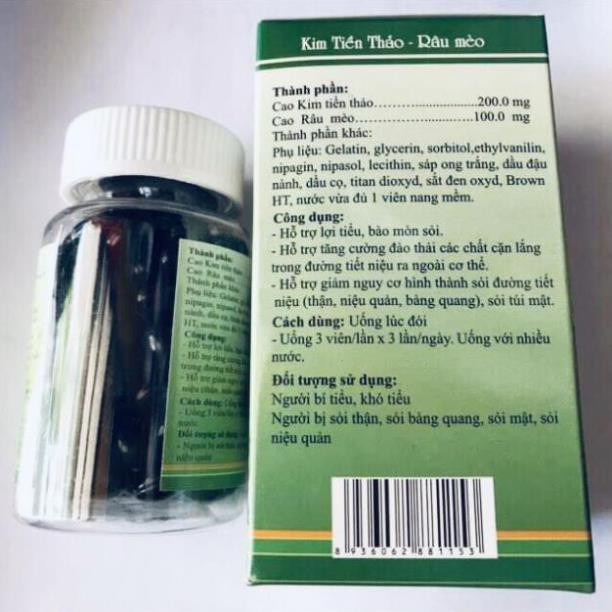 Kim tiền thảo Râu mèo abipha hỗ trợ điều trị sỏi thận, sỏi bàng quang, sỏi mật, sỏi đường tiết niệu