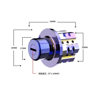 Ốp Chìa Khoá Xe Máy Xe Moto Xe Đạp Điện Mạ TiTan phukienphuotsg