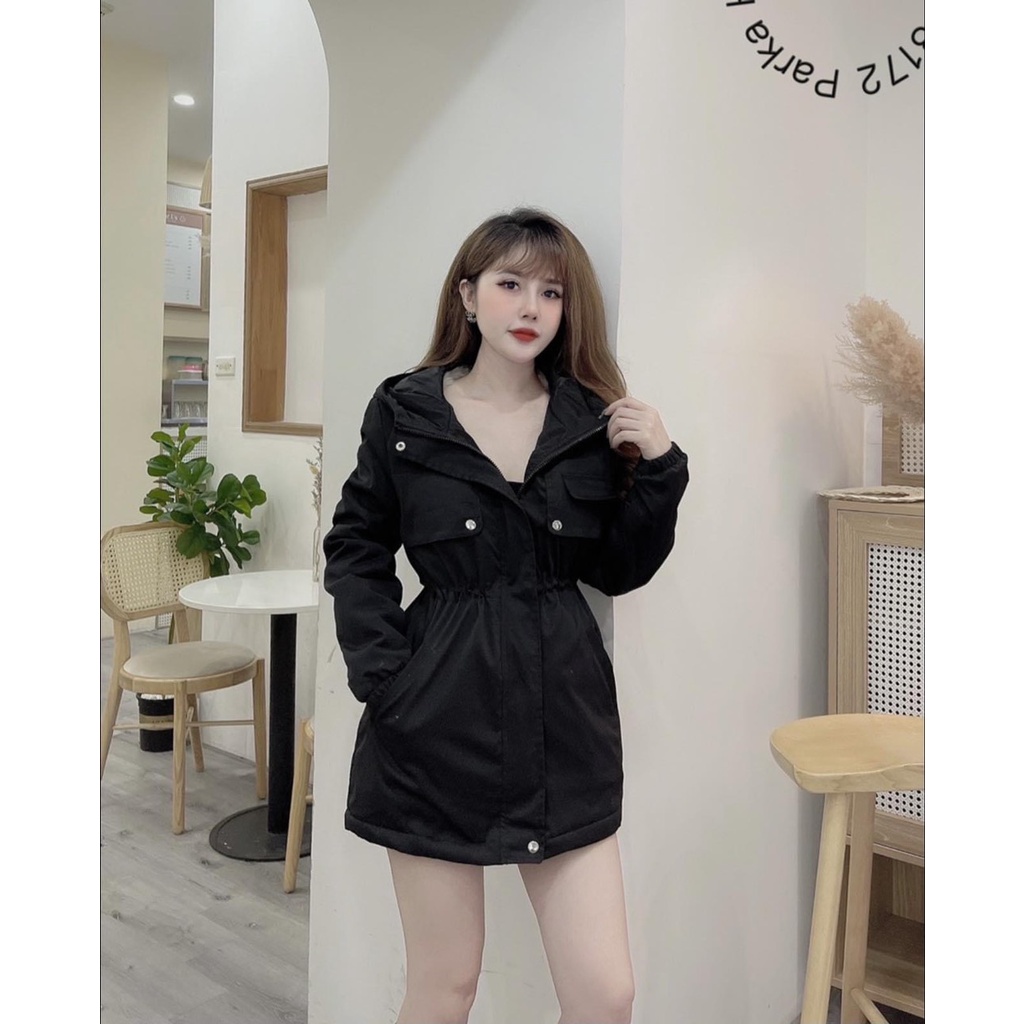 ÁO PAKA RÚT EO LÓT LÔNG CỪU SIÊU ĐẸP SIÊU SIÊU SÀNH ĐIÊU CHO CÁC CÔ NÀNG - RISE SHOPP