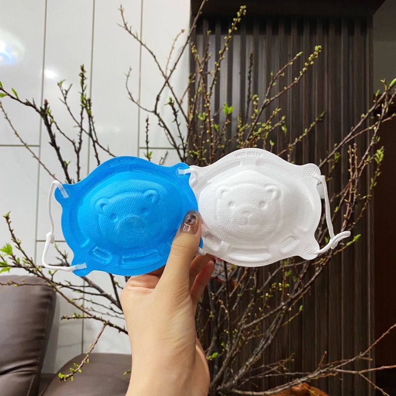Sét 3 cái khẩu trang MIO MASK cho bé từ sơ sinh-3 tuổi loại tốt, chống giọt bắn loại tốt