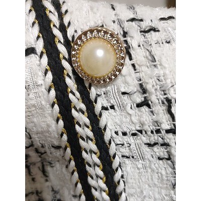 [Hàng order] [Ảnh thật] Áo ghi lê dạ tweed áo khoác cộc tay áo vest không tay sang chảnh A398 | BigBuy360 - bigbuy360.vn