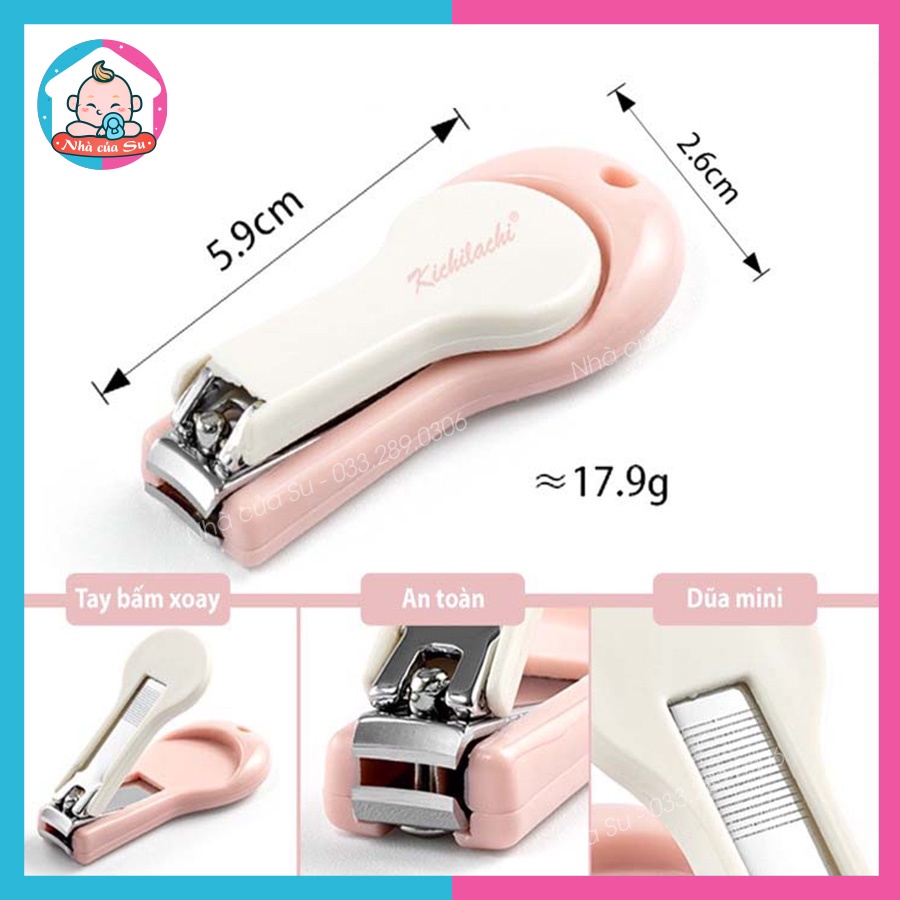 Bấm/Cắt móng tay Kichi cho bé Nhà của Su