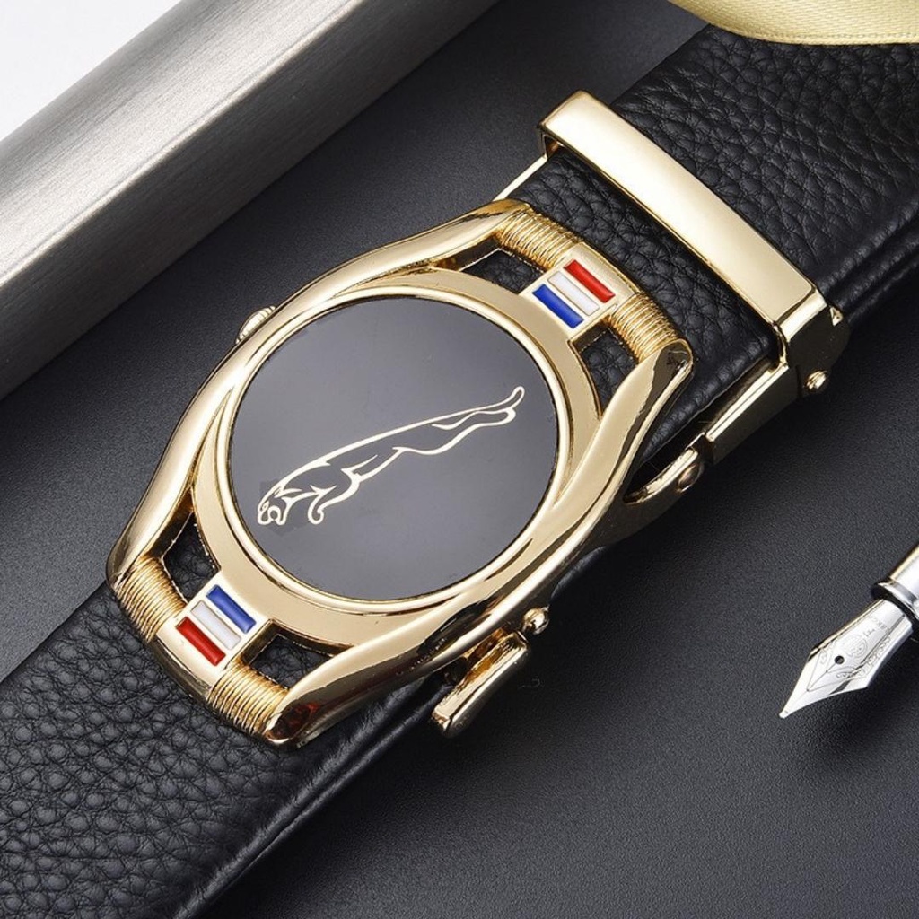 Thắt lưng nam da cao cấp, Nịt nam phong cách Hàn Quốc, khóa kim loại tự động thông minh TL05