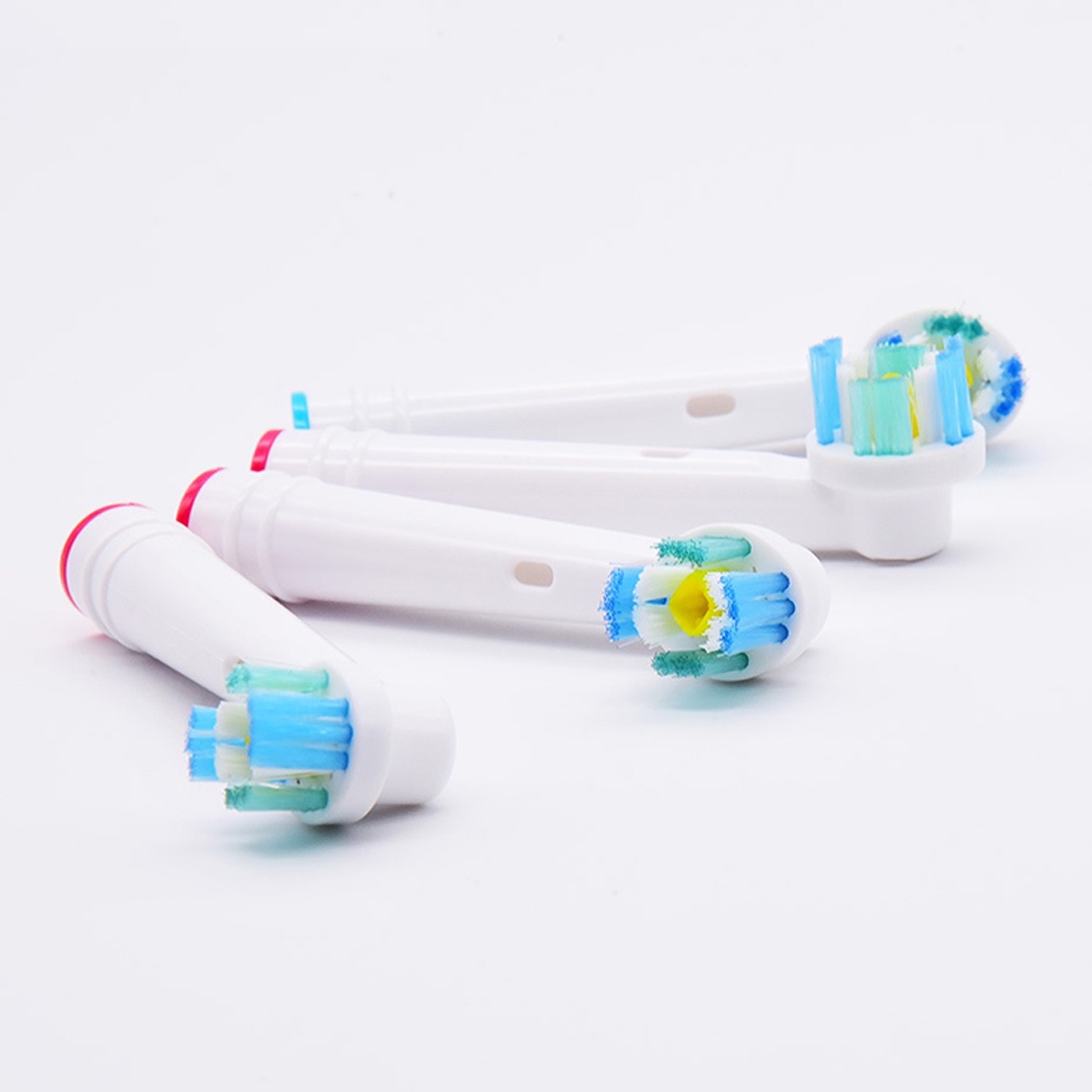 Oral-B EB18-P New 𝗣𝗿𝗼 𝗪𝗵𝗶𝘁𝗲 𝟯𝗗, set bộ 4 Đầu Bàn Chải đánh răng điện thay thế Minh House