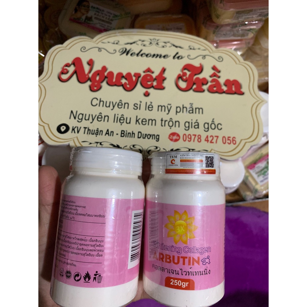 Kem trắng da ABUTINE 3C3 THÁI LAN 250g màu hồng có tem điện tử