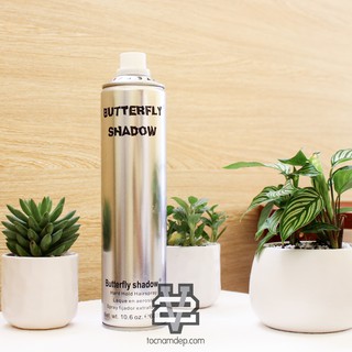 Gôm xịt tóc Butterfly Shadow 600ml