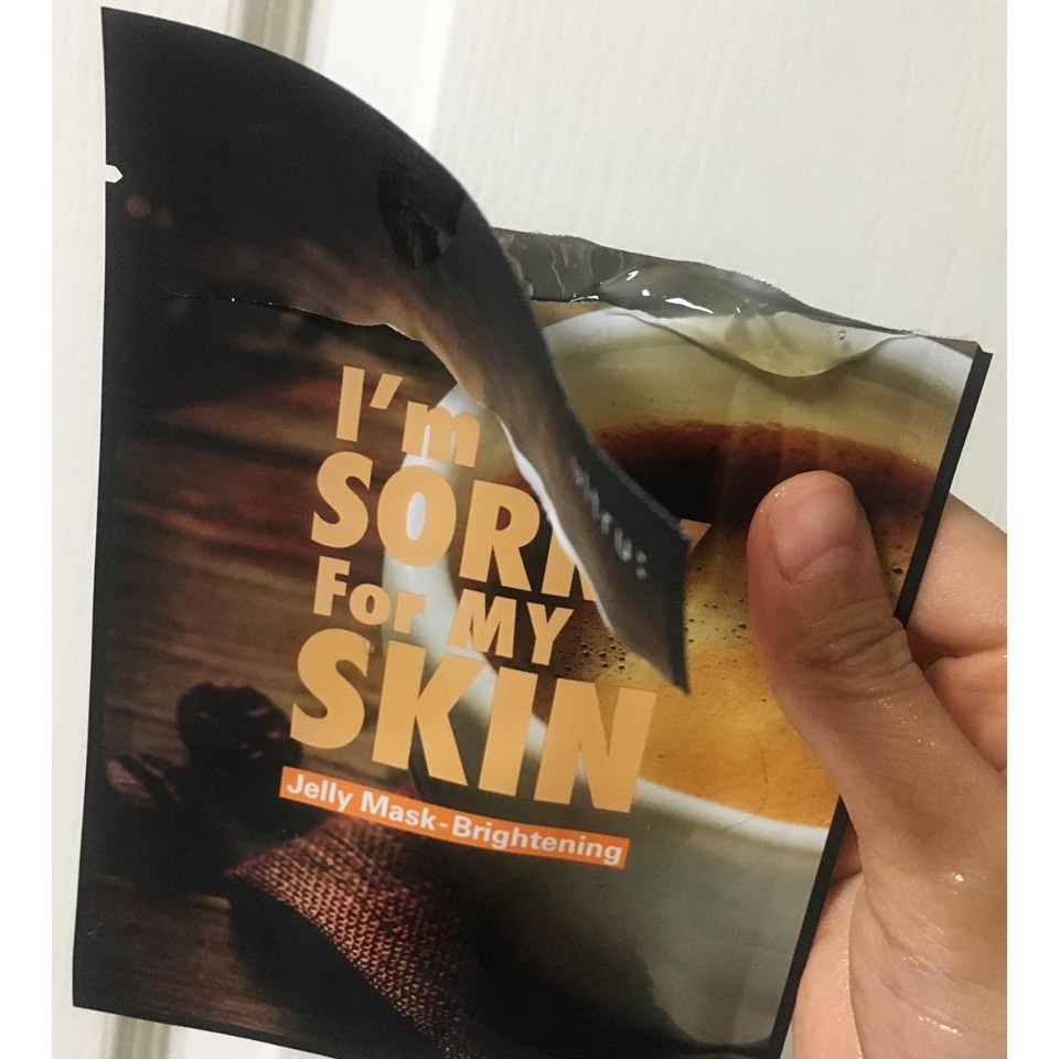 Mặt nạ dưỡng da im sorry for my skin nhập khẩu chính hãng Hàn Quốc.