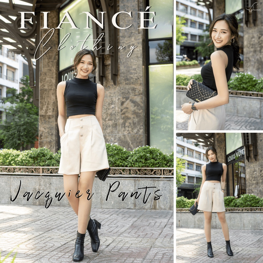 Áo crotop chất liệu cao cấp Basic Croptop FIANCE CLOTHING