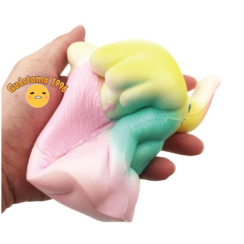 Squishy chính hãng TABURASAA voi bảy màu siêu chậm tăng