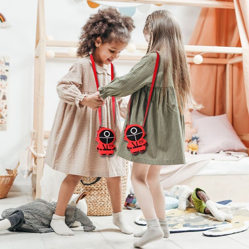 Túi đeo chéo mini silicon/ đồ chơi Popit 2in1